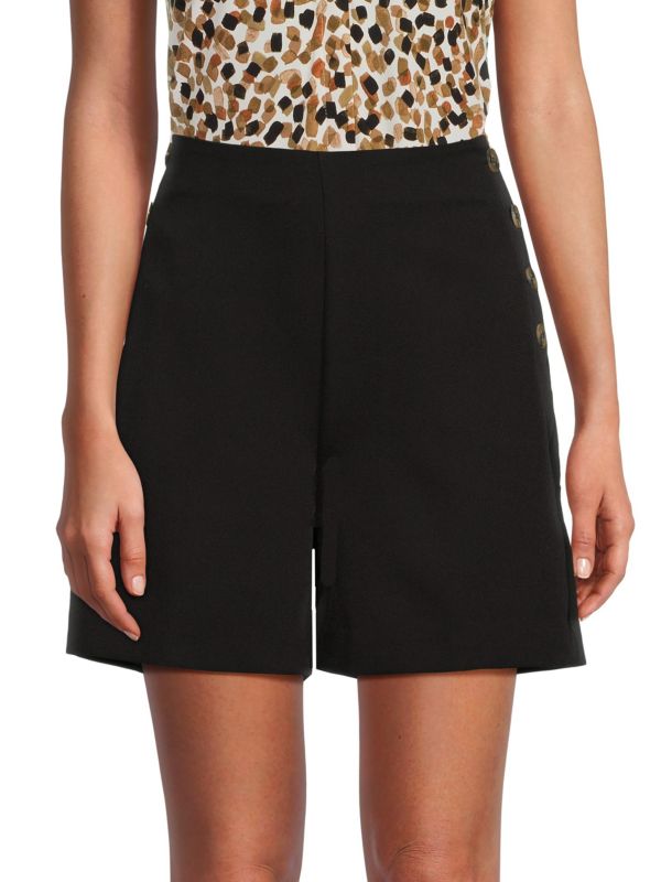 Saks Fifth Avenue Button Dress Shorts
